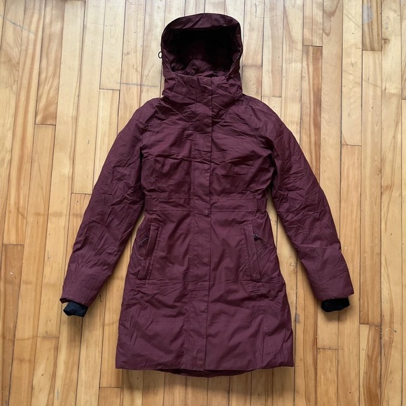 The North Face Jackets & Blazers - The North Face Womens 550 DryVent Parka Jacket Burgundy XS